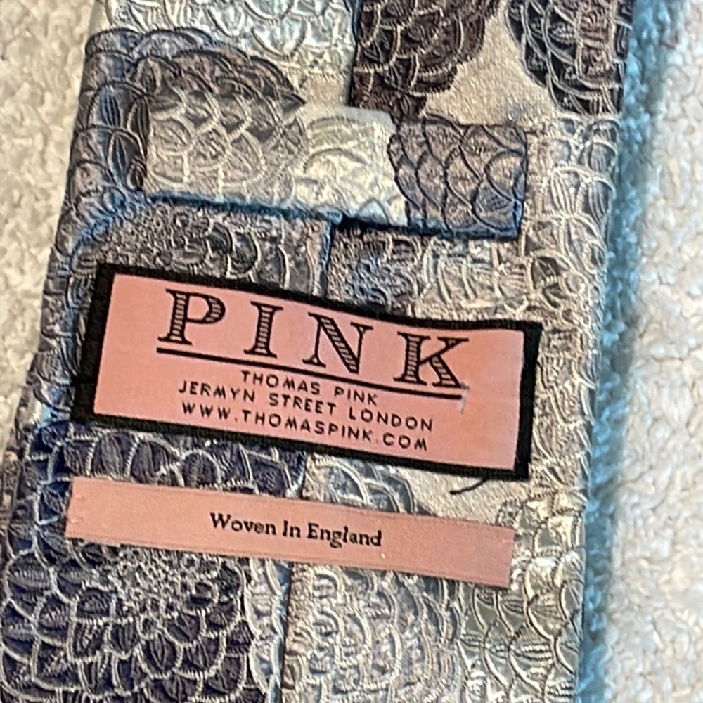 PINK baby, blue and pink men’s tie